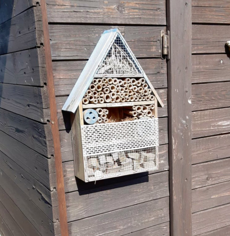 Insektenhotels bieten Bestäubern einen neuen Lebensraum – Foto: Sophie Kretz